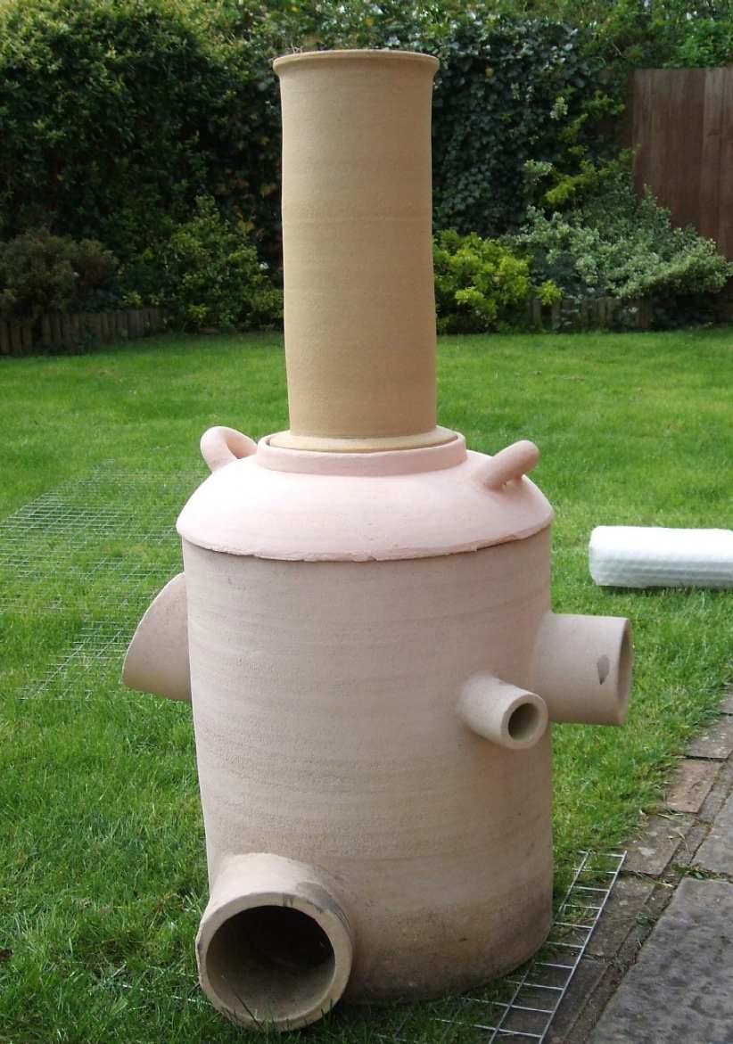 fired components assembled for the first time